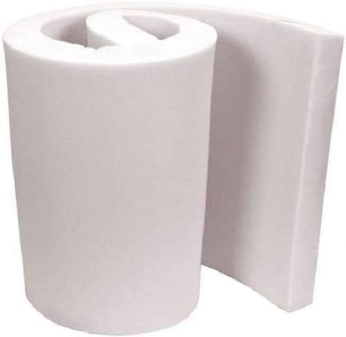 AK TRADING CO. AK-Trading Upholstery Medium Density 1" Height x 24" Width x 72" Length-Home or Commercial Use Seat Replacement Cushion-Made in USA Foam