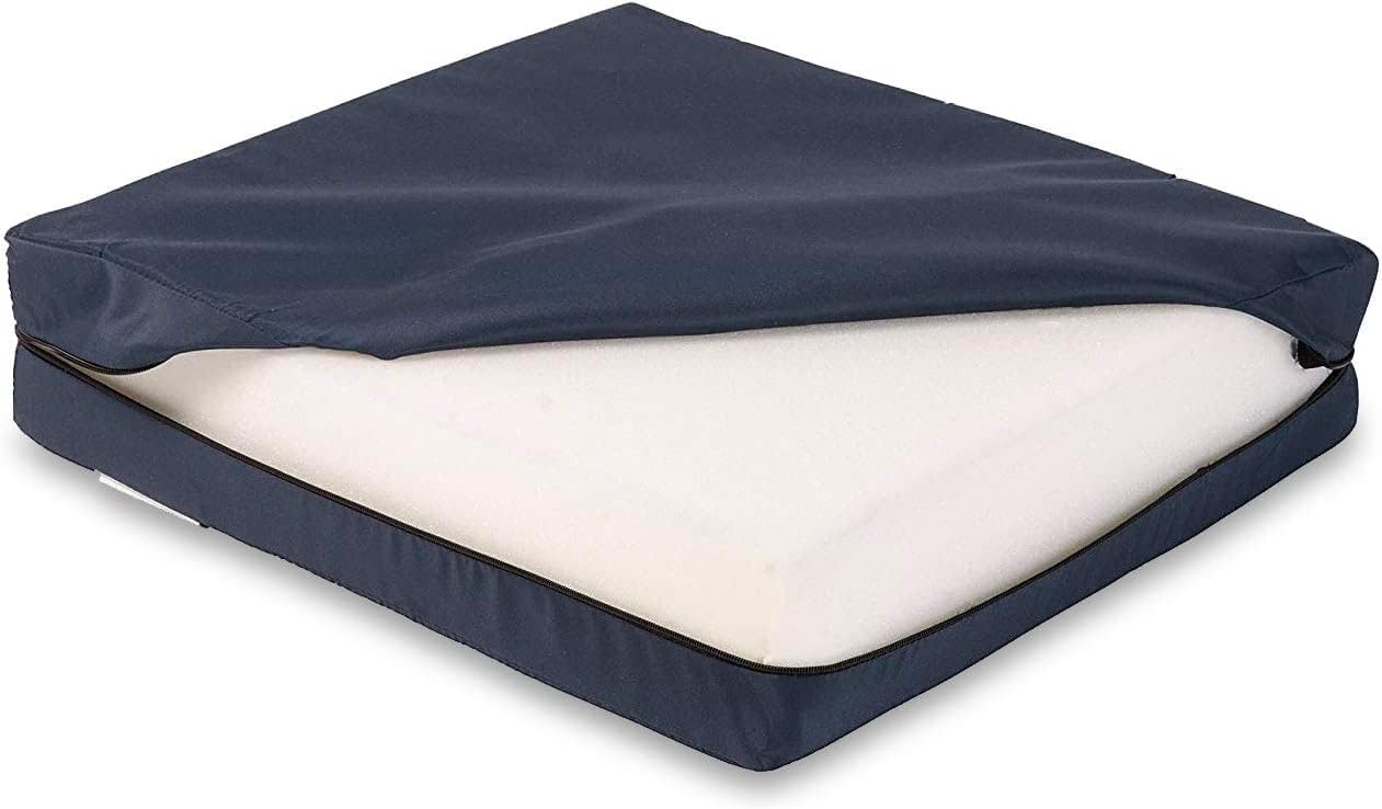 Becky Cameron Cushion for Office Chairs, Wheelchairs, FSA HSA Eligible, Scooters, Kitchen or Car Seats for Support and Height while Reducing Stress on Back, Tailbone or Sciatica. (18x16x2 inches)