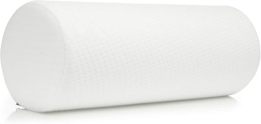AllSett Health Large Cervical Neck Support Pillow, Memory Foam Bolster Pillow for Sleeping, Roll Pillow for Neck, Back & Shoulder Pain Relief, 17 in Length x 6 in | Removable Washable Cover